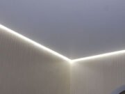 Что представляет собой парящий натяжной потолок?