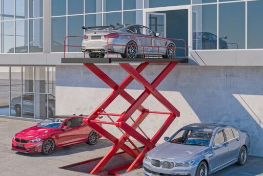 Ножничный подъемник: виды и применение