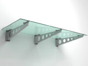 Конструкция стеклянных навесов