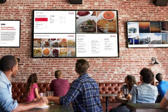 Особенности размещение рекламы в кафе и ресторанах